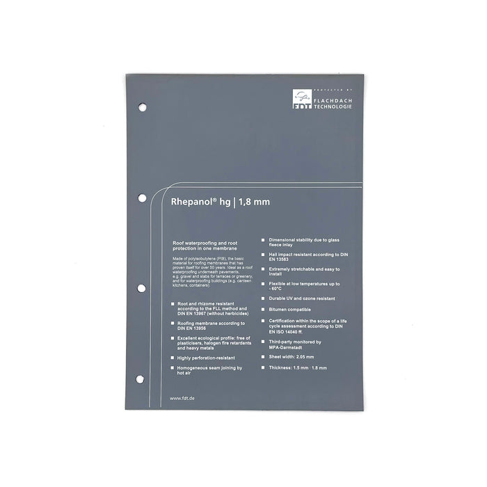 Rhepanol HG sample - EN