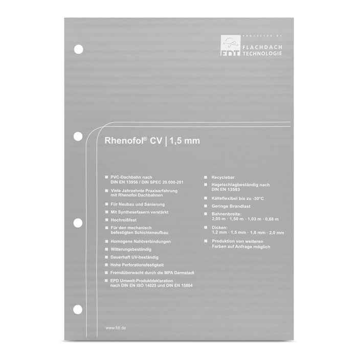 Rhenofol CV sample 1.5mm - DE
