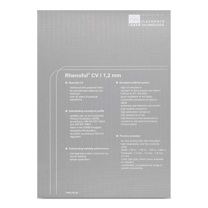 Rhenofol CV sample 1.2mm - EN