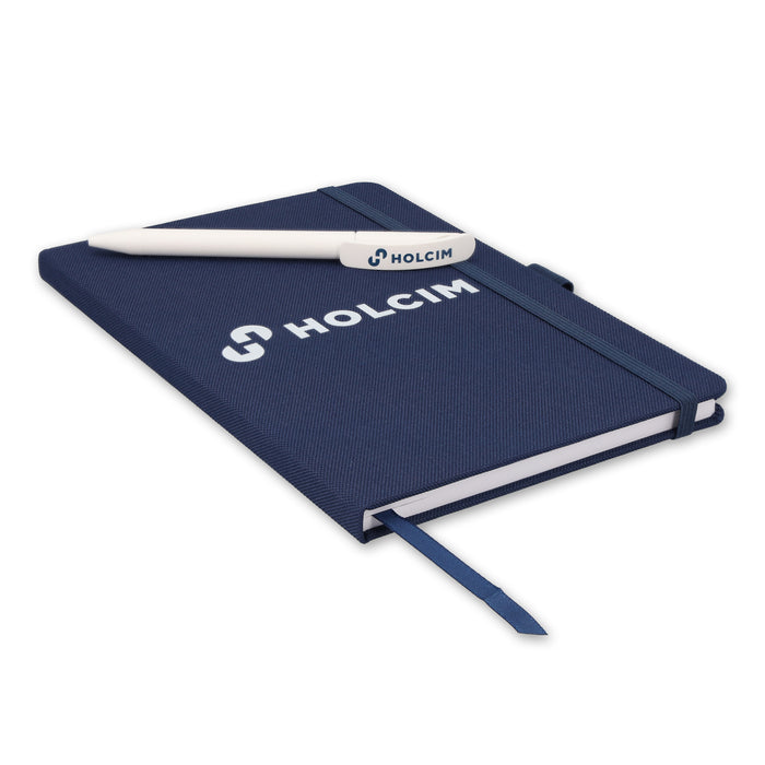 Cahier A5 avec porte-stylo