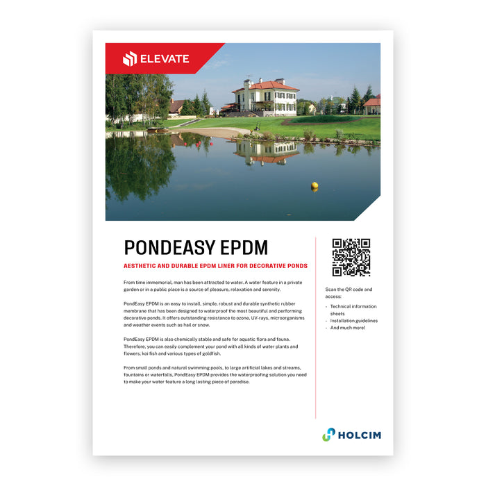 A4 brochure commerciale PondEasy EPDM