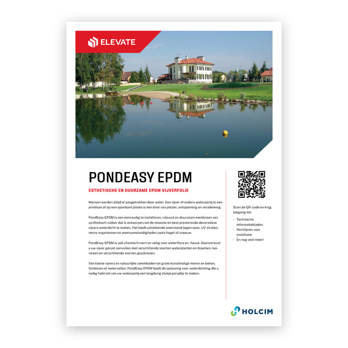 A4 brochure commerciale PondEasy EPDM
