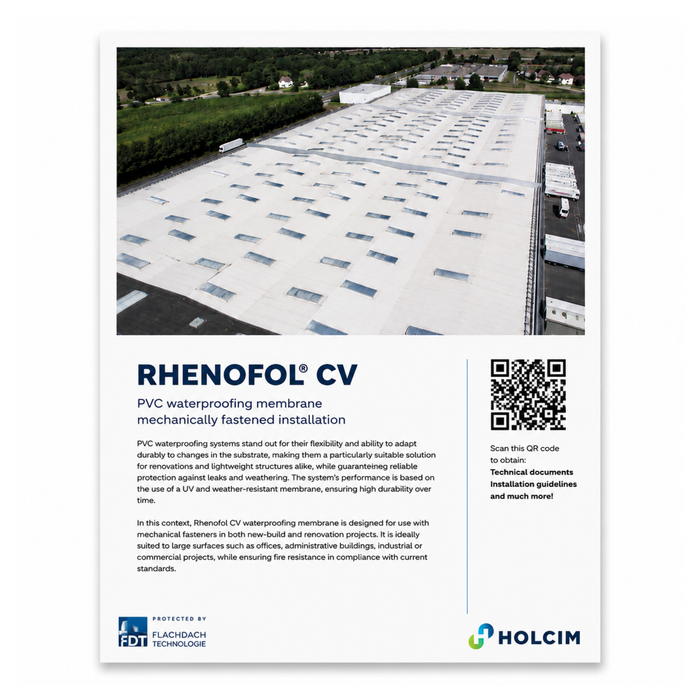 Rhenofol CV sales sheet